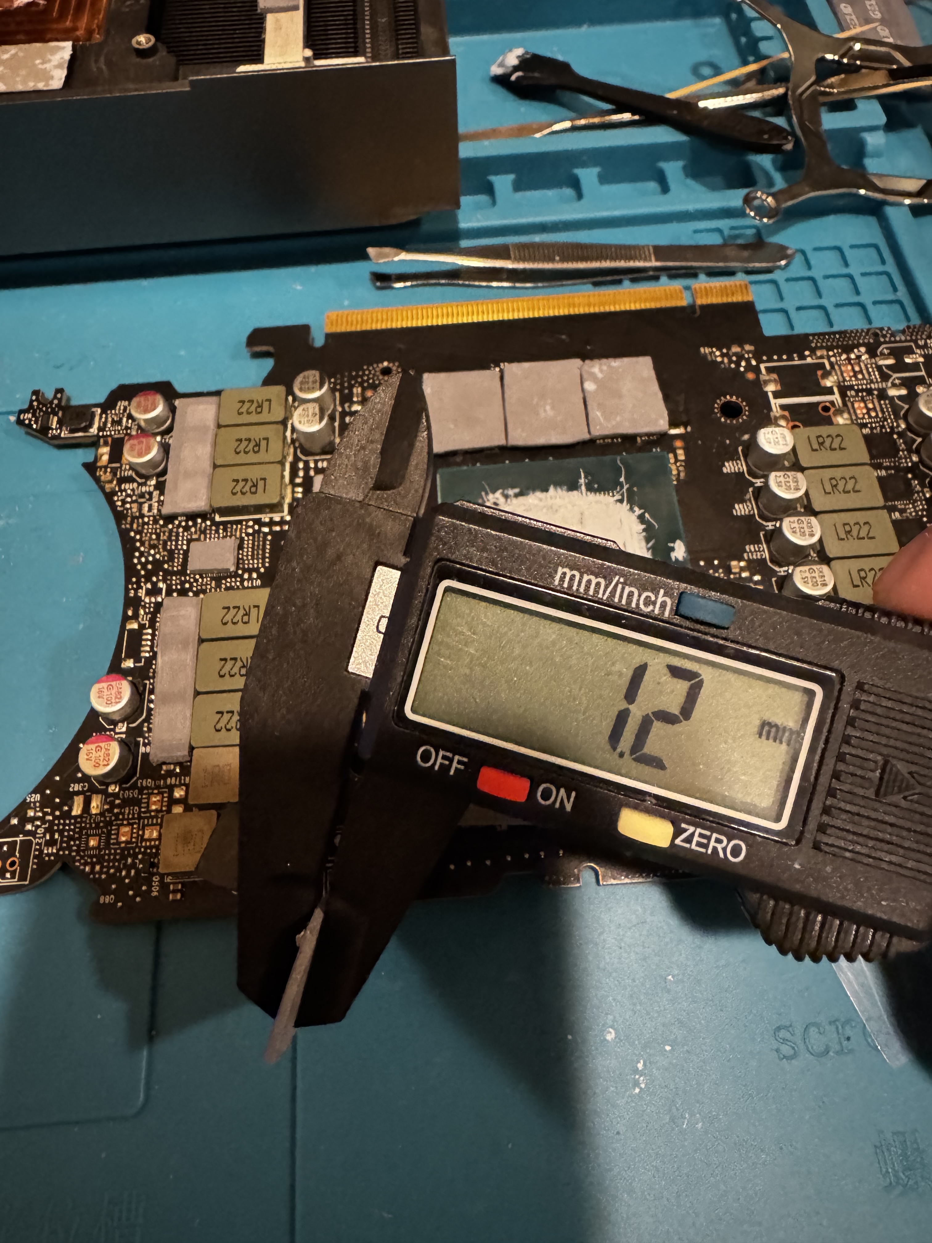 1.2mm thermal pad thickness