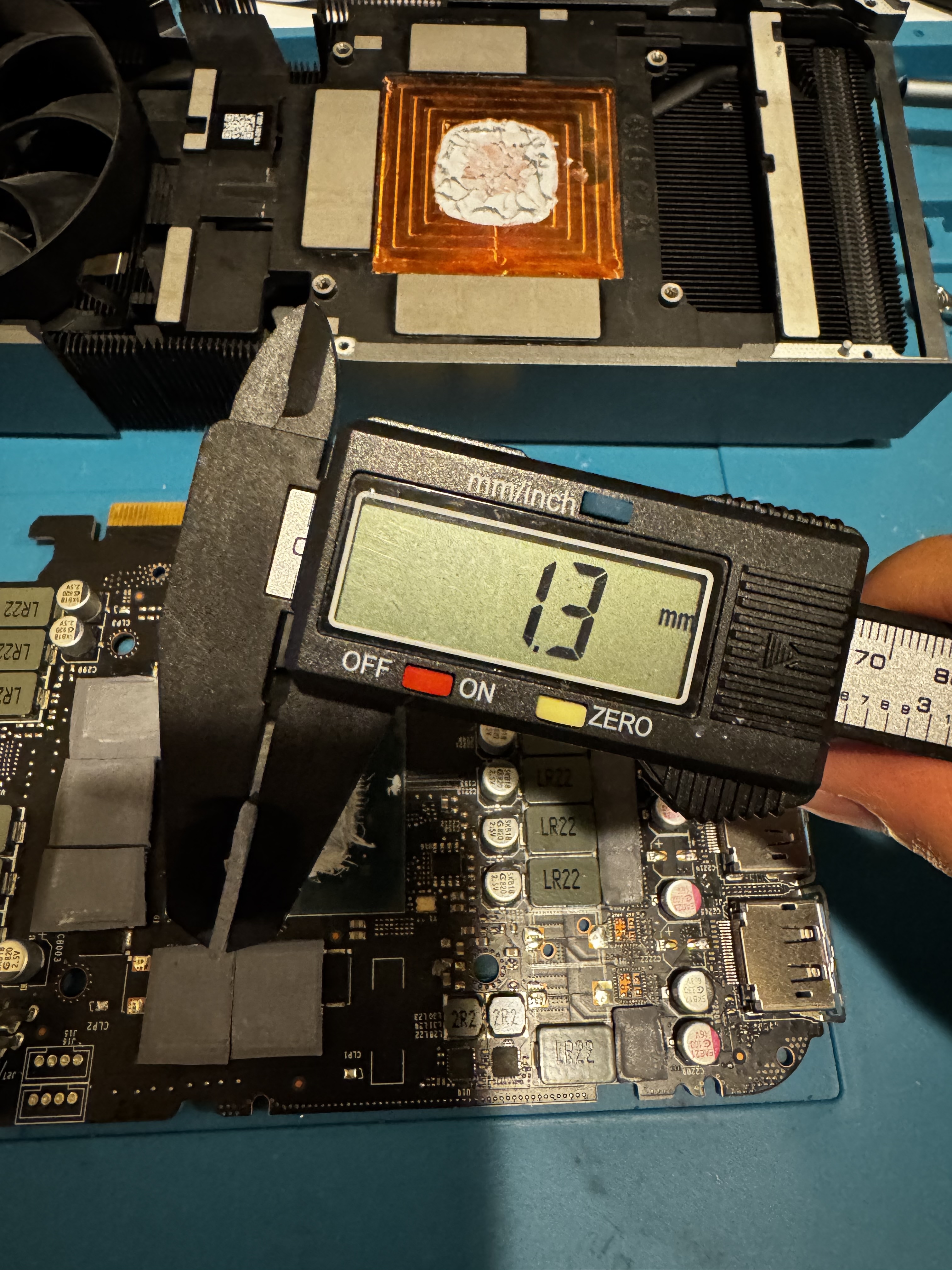 1.3mm thermal pad thickness